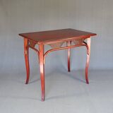 Thonet side table no. 222 with palmettes, circa 1910