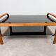 Mid-century modern coffee table by Thonet Debrecen.