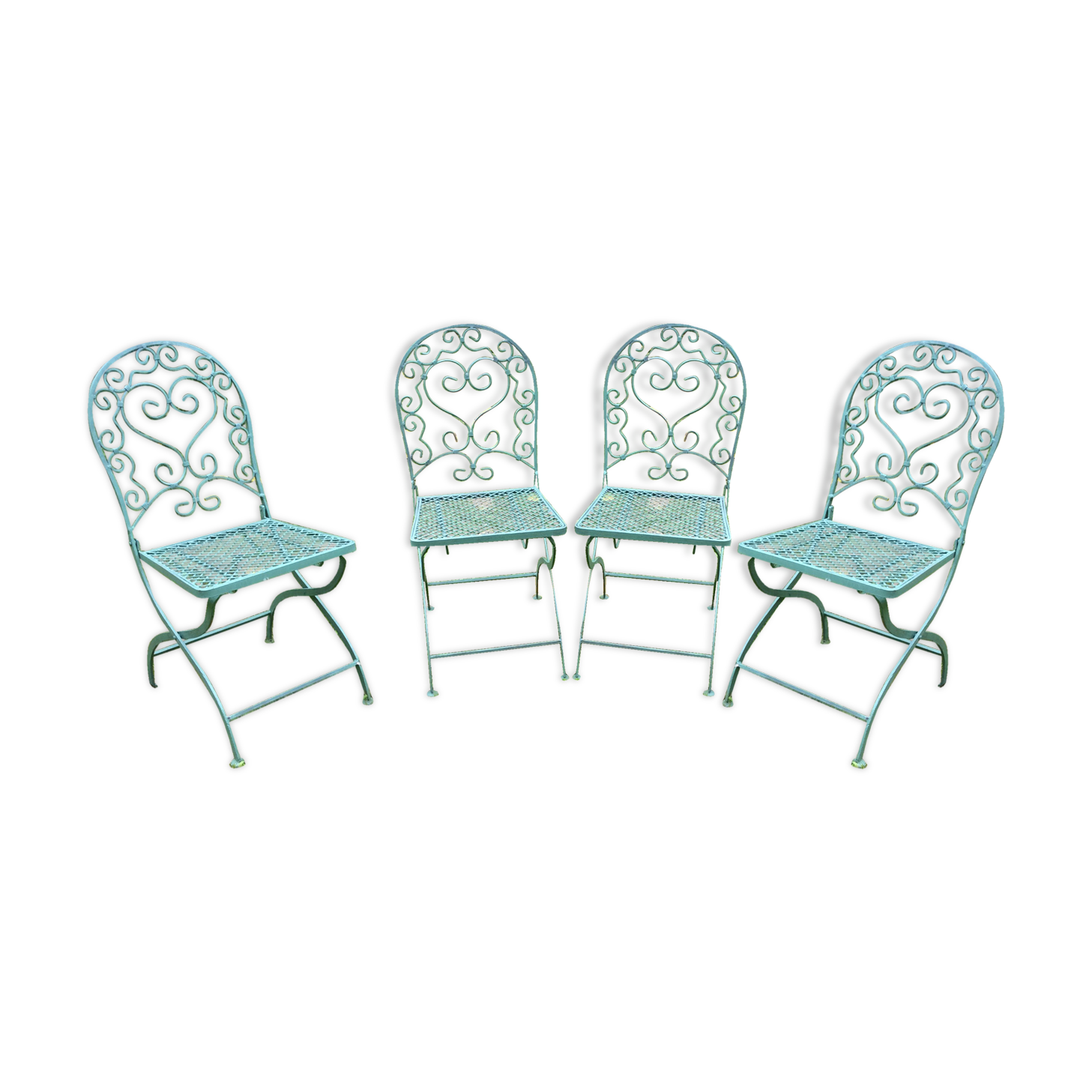 Garden chairs, folding