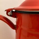 Enamelled sheet metal coffee maker, 1960