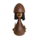 Viking doll by Kay Bojesen for Laurids Lonborg, teak Denmark 1950