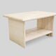Vintage Italian travertine bedside table