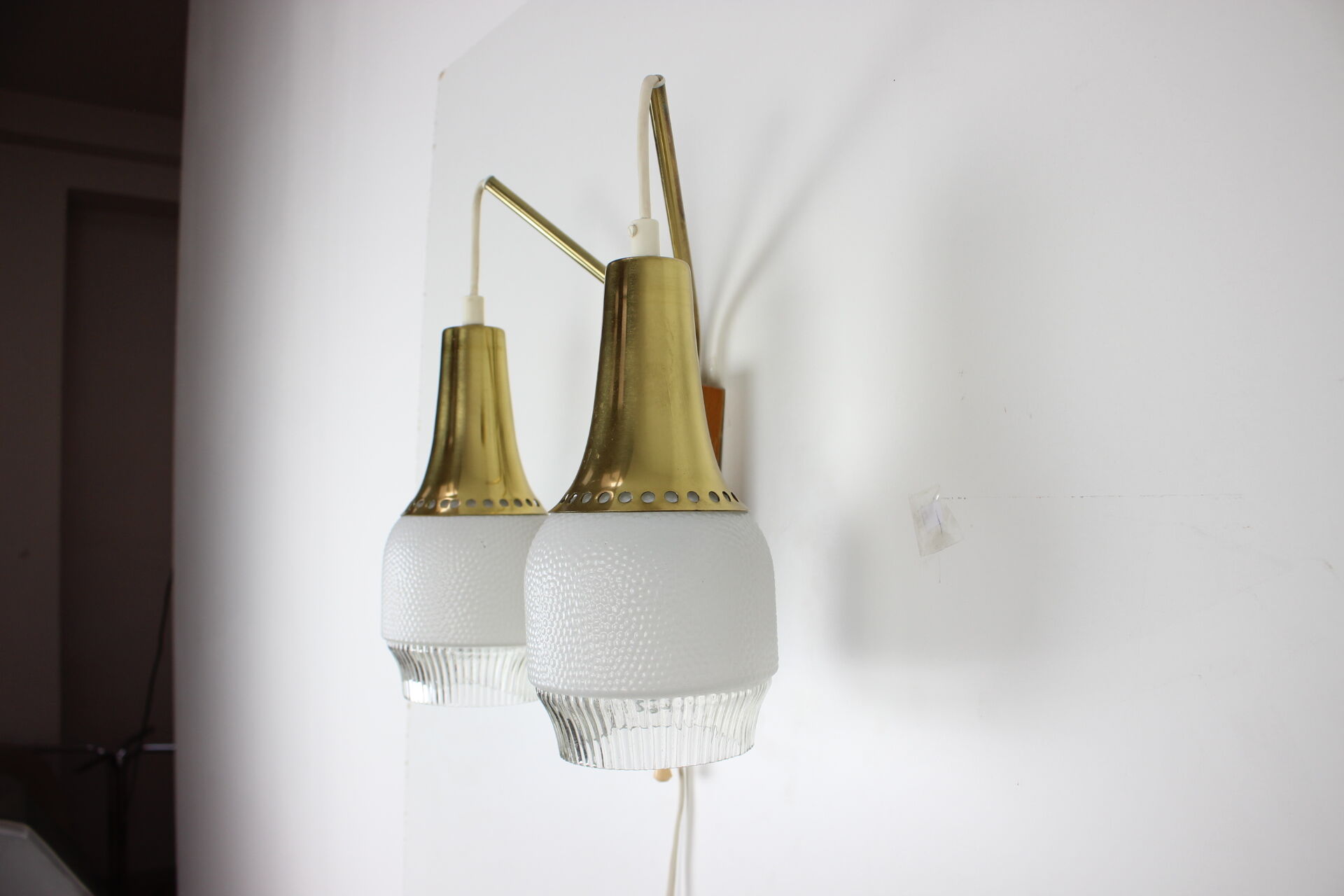 Mid-century wall lamp germany, 1970's