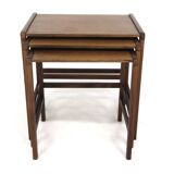 Swedish teak nesting tables, 1960