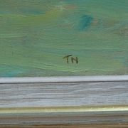 Tage Nilsson ( 1926-1997), Swedish Modern Painting, Oil on Canvas, 1960s, Framed