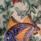 Cerart Monaco Round Plate on Small Foot Enamelled Ceramic circa 1950