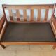 Dyrlund leather sofa from the 60s
