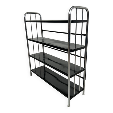 Étagère Bauhaus en acier tubulaire