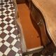 18th-century antique commode in pear wood. Very good condition. Original legs.