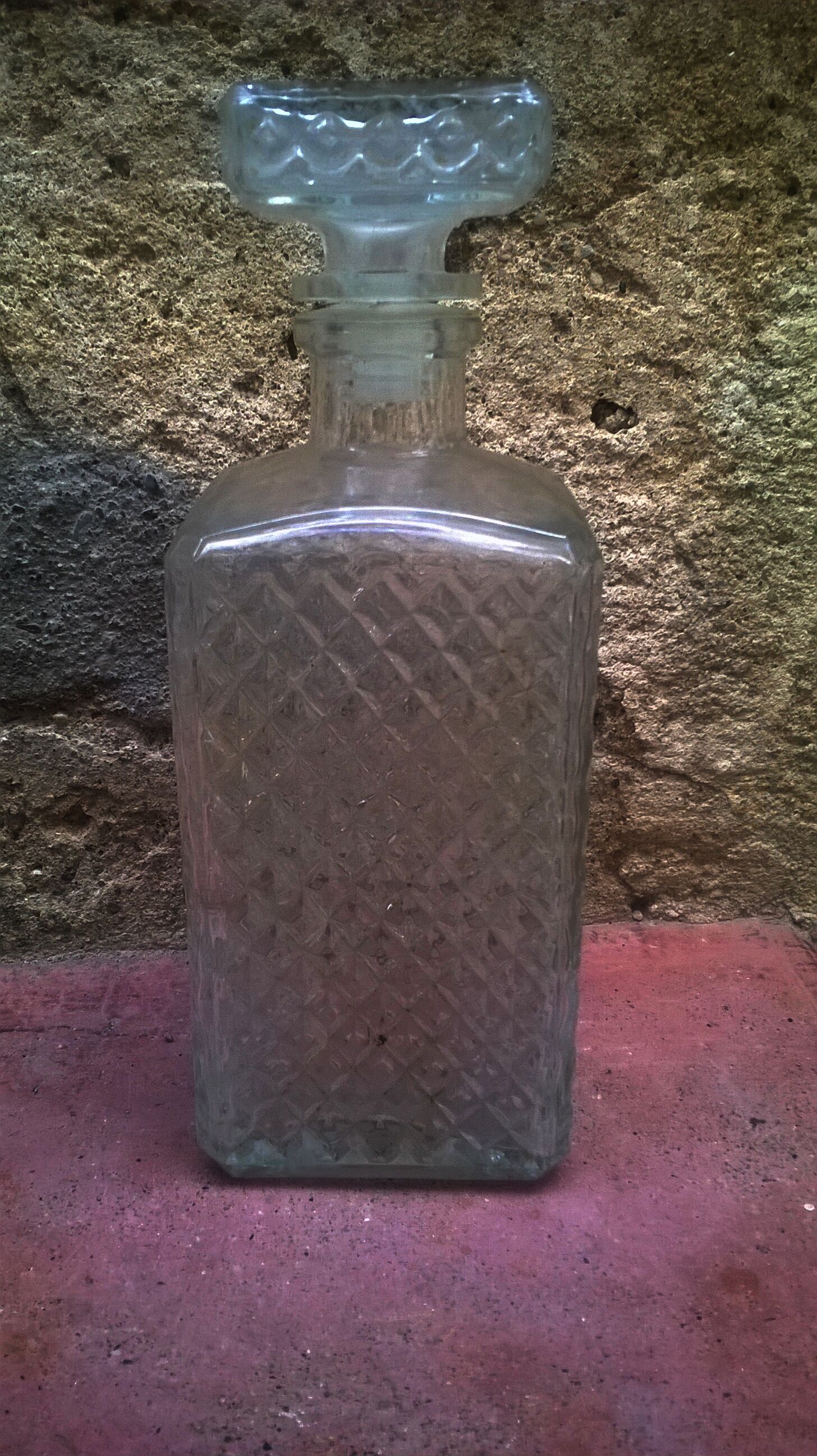 Vintage whisky carafe