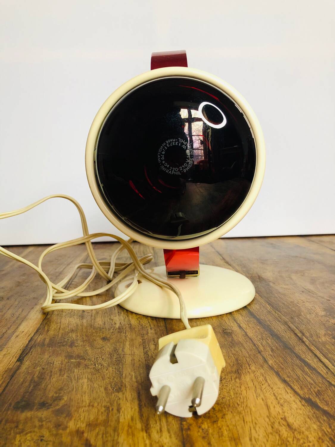 Charlotte Perriand infraphil lamp for Philips 1950s