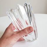 Tulip vase in Swedish crystal 70s