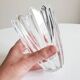 Vase tulipe en cristal suède 70s