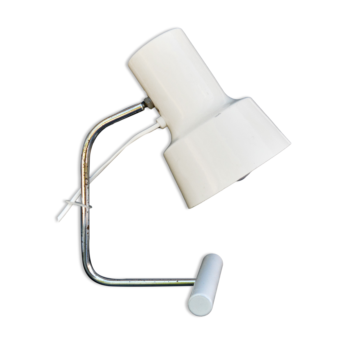1960s design modern desk lamp, designed by J. Hurka, Napako, Czechoslovakia
