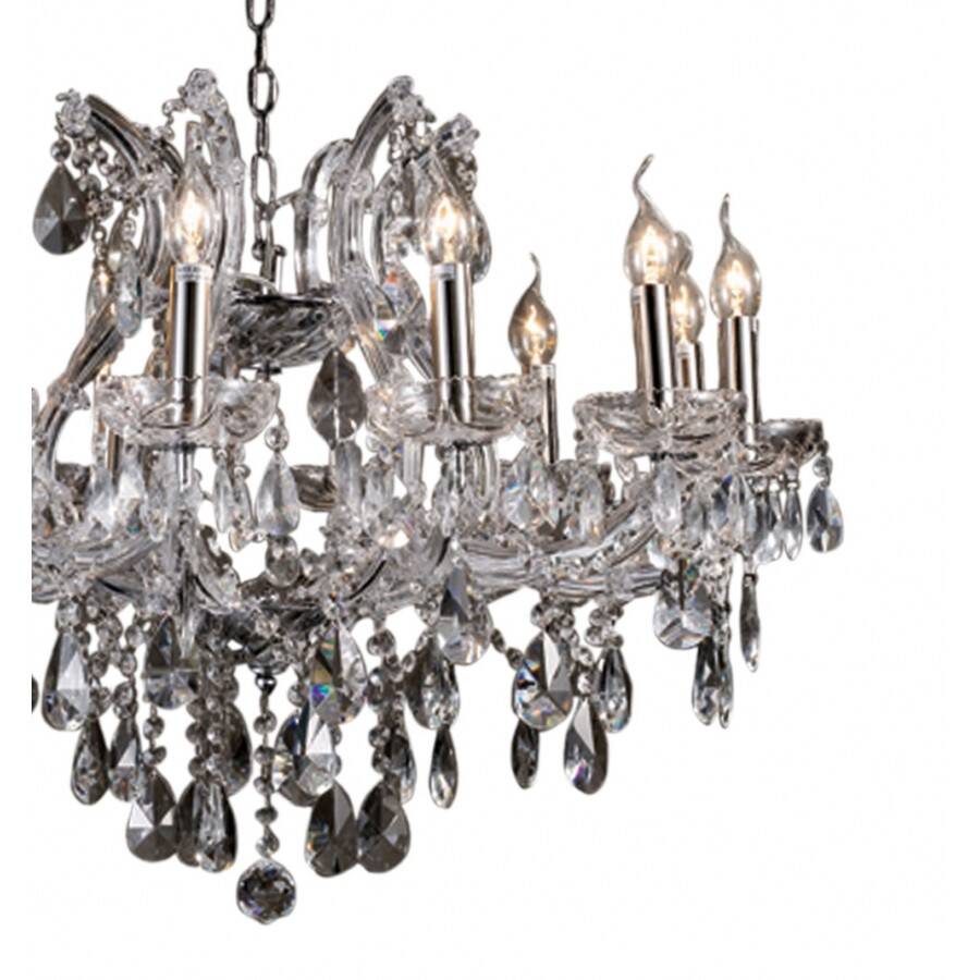 Classic silver chandelier