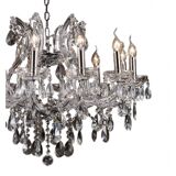 Classic silver chandelier