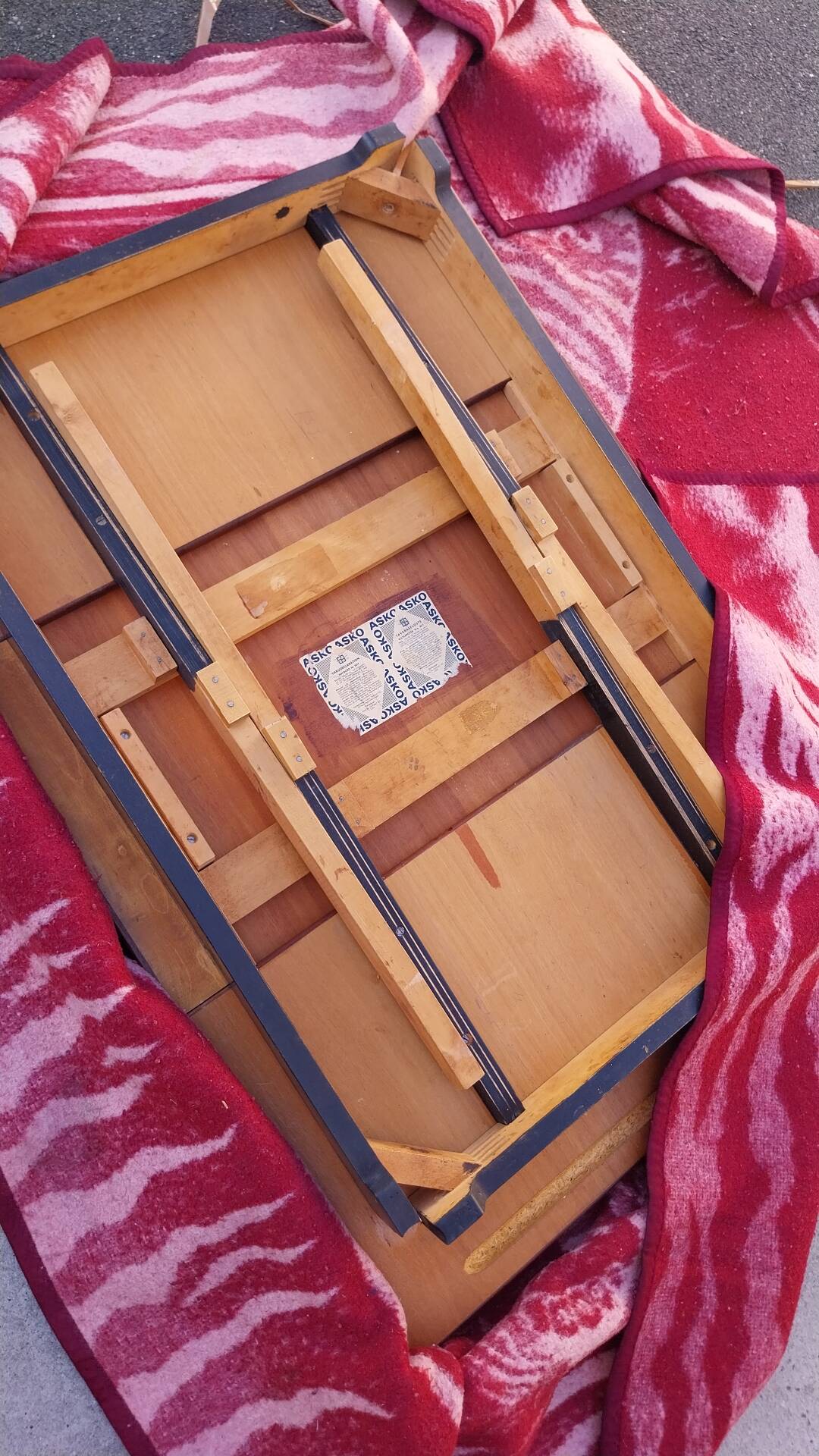 Asko table Scandinavian 1960s Finland
