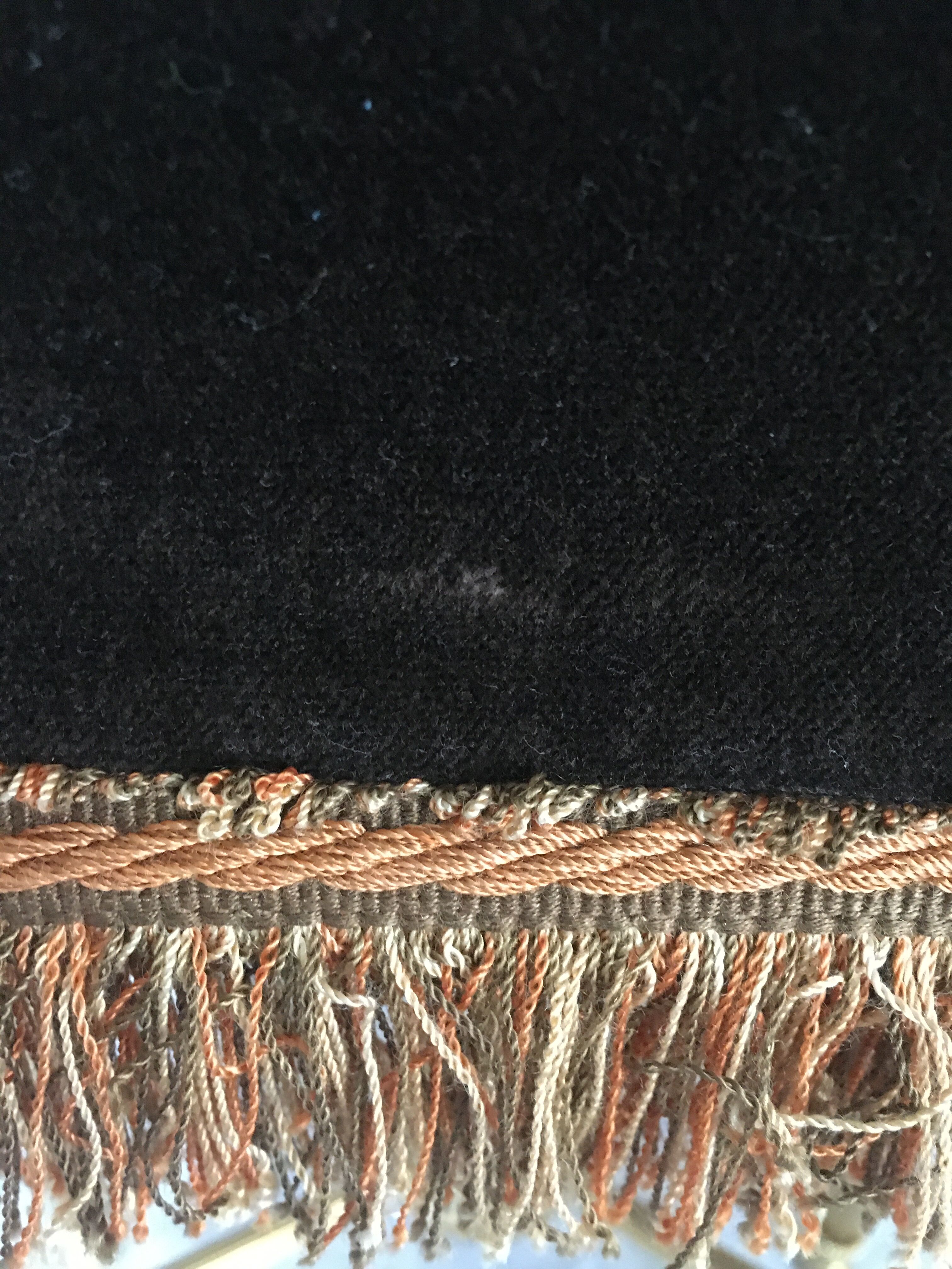 Brass tabouret of the 70s