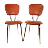 Pair of Soudexvinyl chairs
