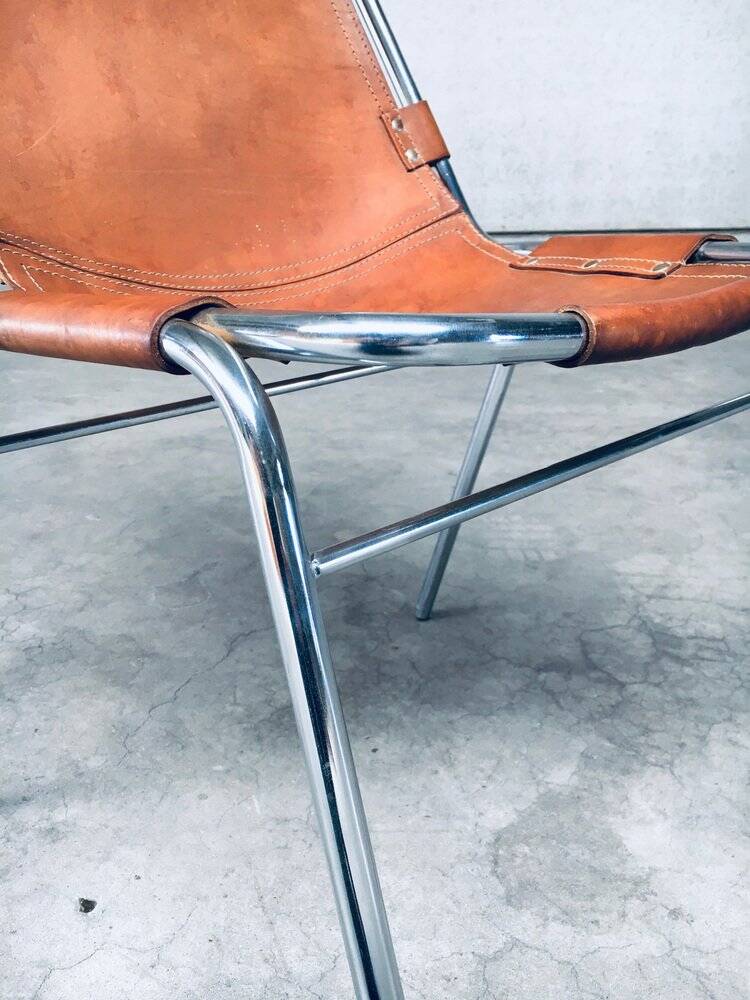 Italian Les Arcs Dining Chairs by Charlotte Perriand, 1960s, Set of 4