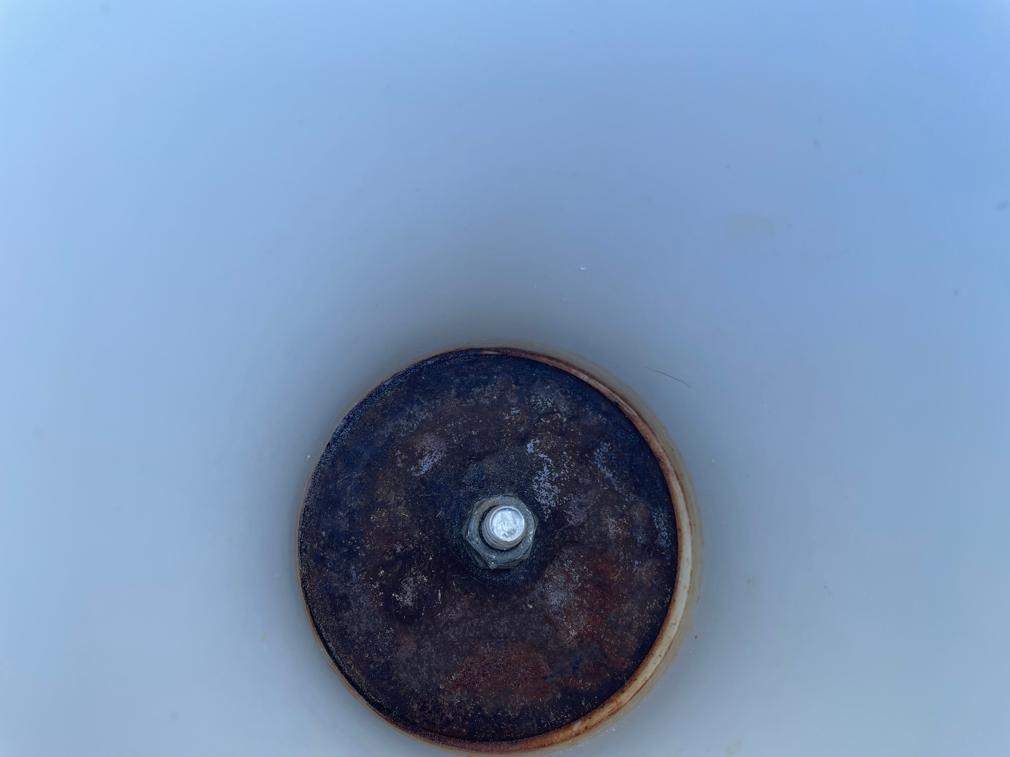 Stool ottoman foot tulip 70s