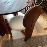 Vintage dining chairs & table by Szedleczky, 1960s, set of 5