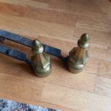 Pair of andirons