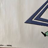 Original poster "En avant Citroën, les modèles 82" Raymond Savignac 58x77cm 1982