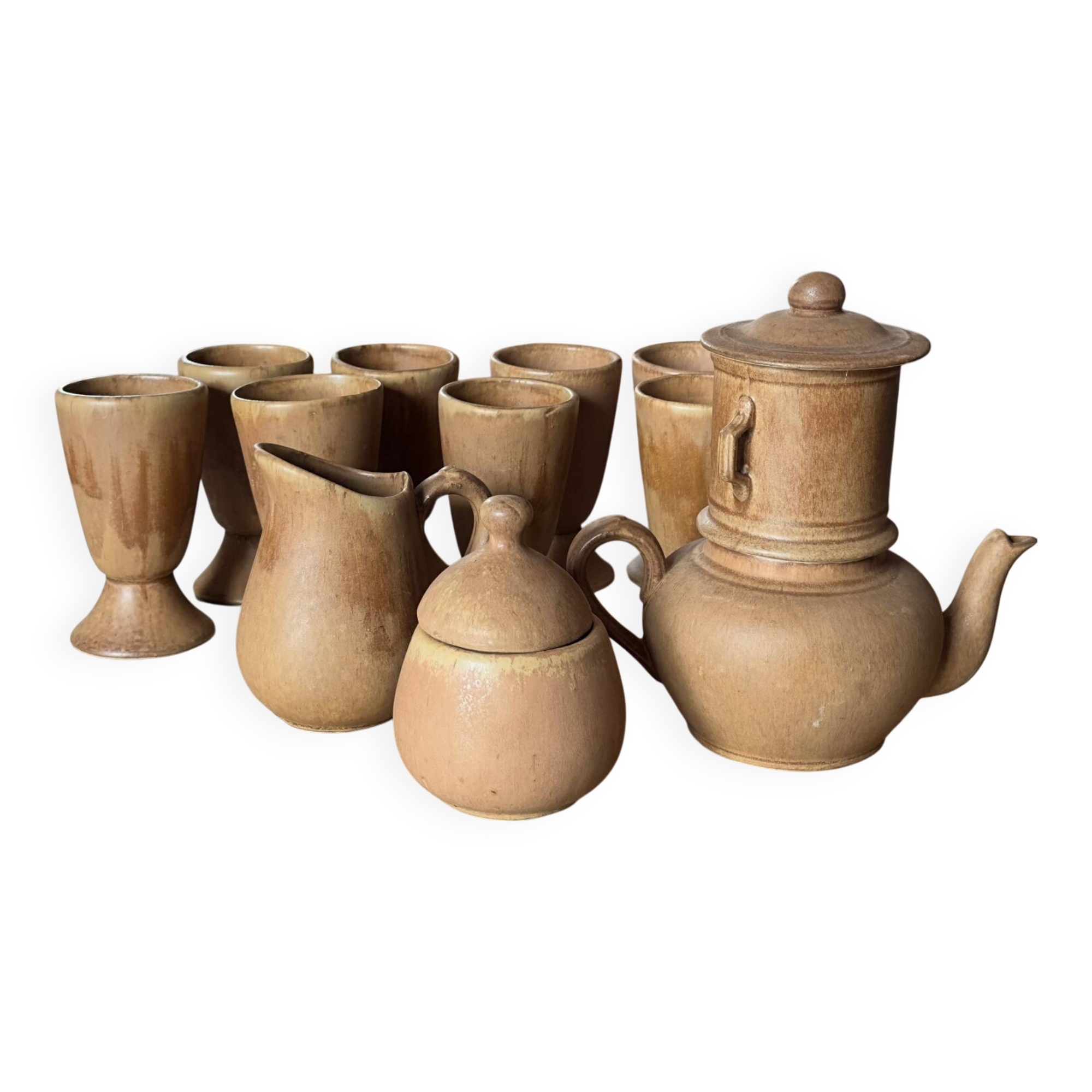 Stoneware Tea Set