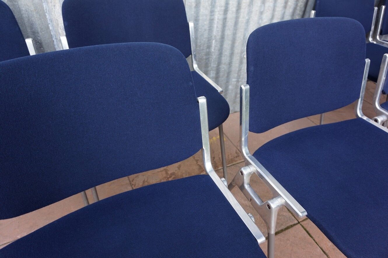 Chaise Castelli bleues de 1967
