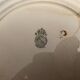 Set of 2 decorative floral plates