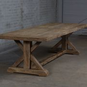 Table de ferme Cross – Chêne Ancien 300 cm