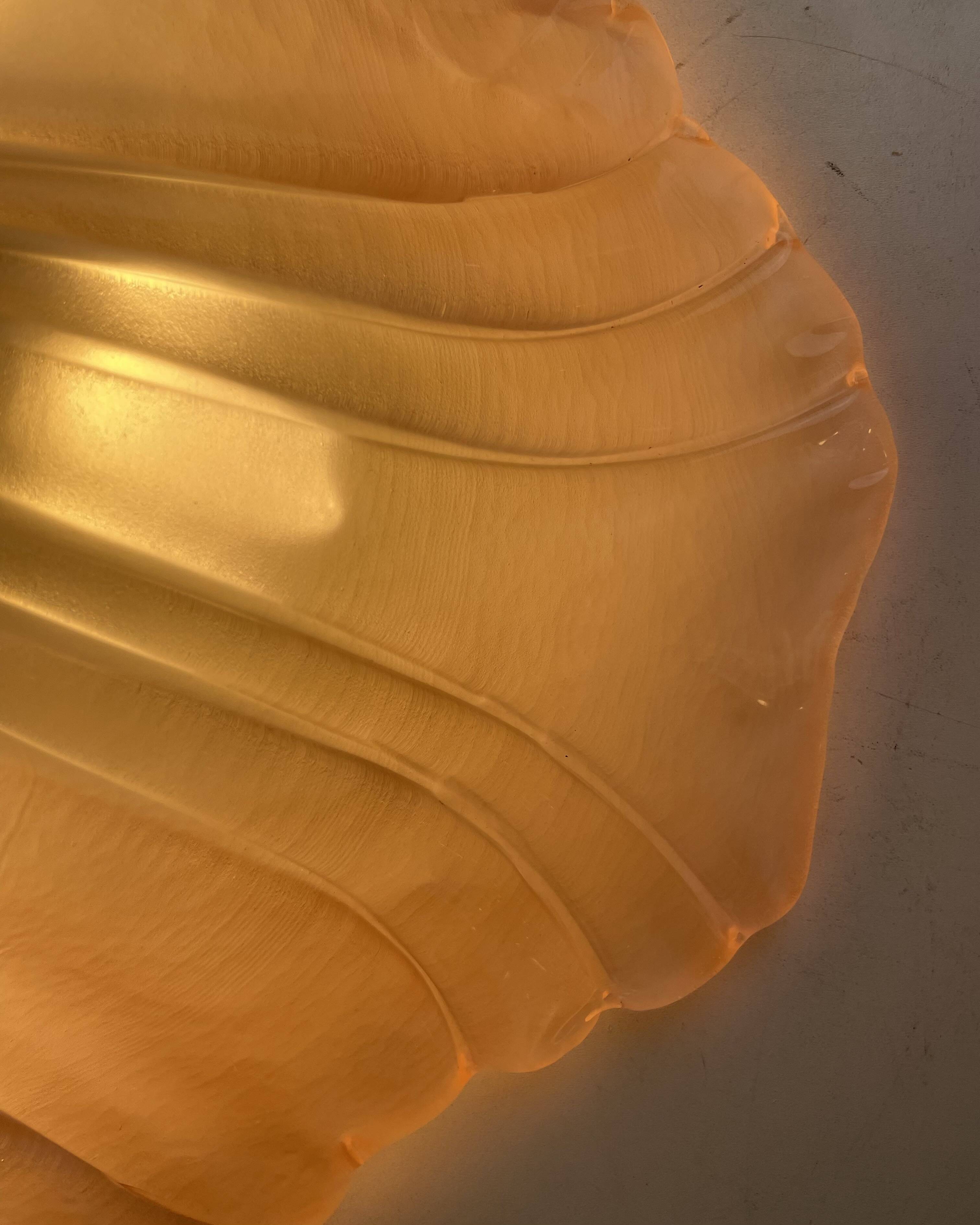 Flower Ceiling Lamp by Murano Due, 1980s