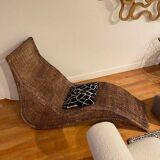 Chaise longue en rotin Karkskrona Ikea