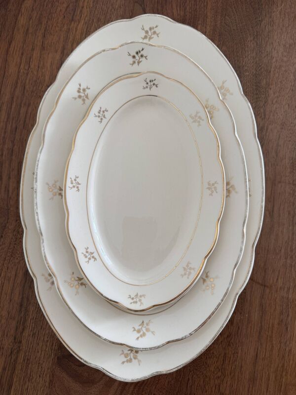 Grand plat de service ancien Villeroy & Boch Mettlach