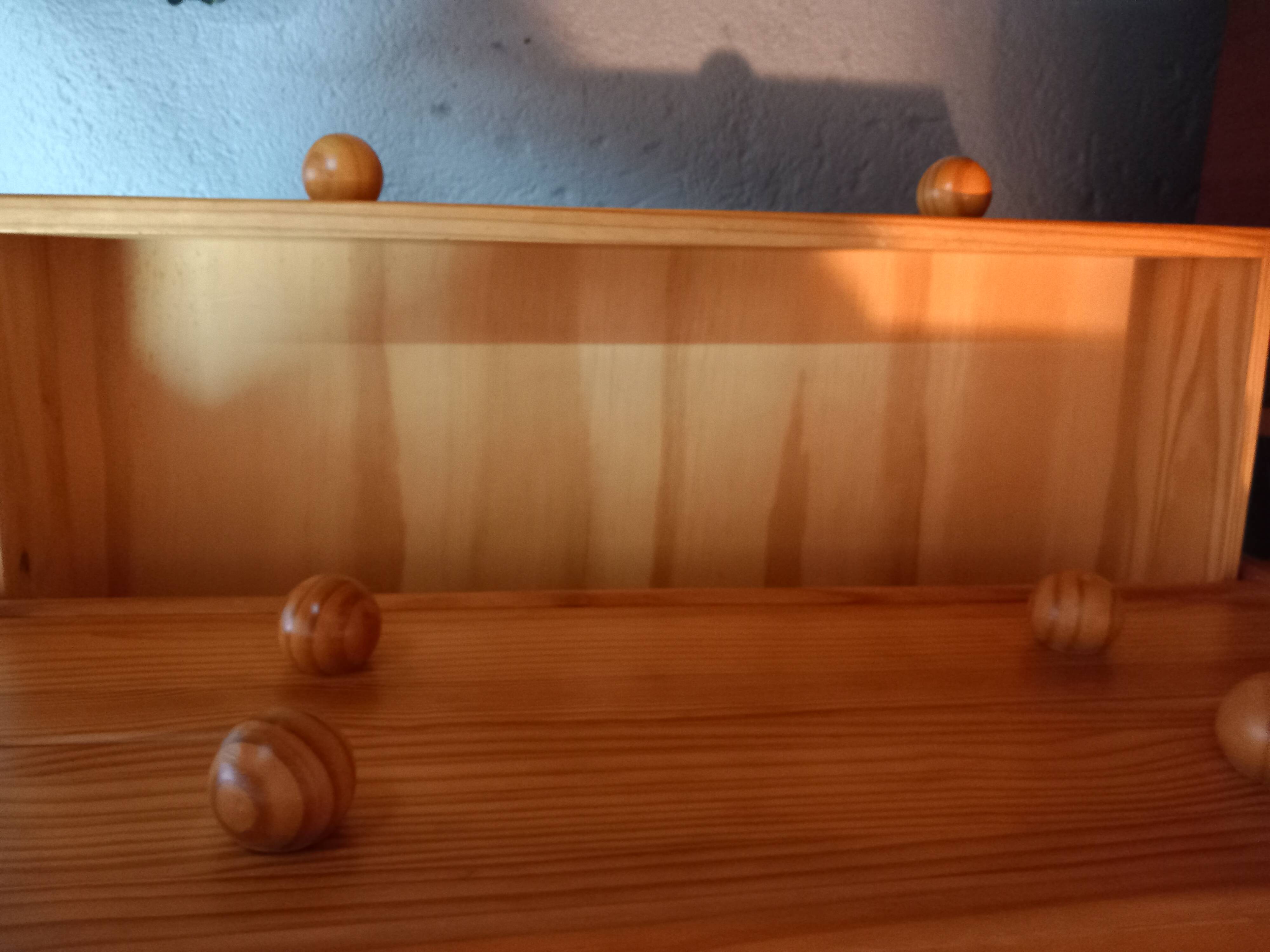 Commode en pin vintage des années 70