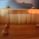 Commode en pin vintage des années 70