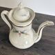 Porcelain Coffee Pot Decorated with Currants - Vintage 1900