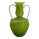Opaline vase from the 1950s made in Italy by Opalina Fiorantina.