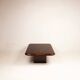 Coffee table model 2315 in parchment and mirrors by Giorgio Tura for Tura, 1980