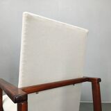 Pair of Mid-Century Pine Lounge Chairs, Czechoslovakia 1970s