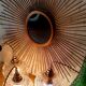 Vintage globe pendant lamp