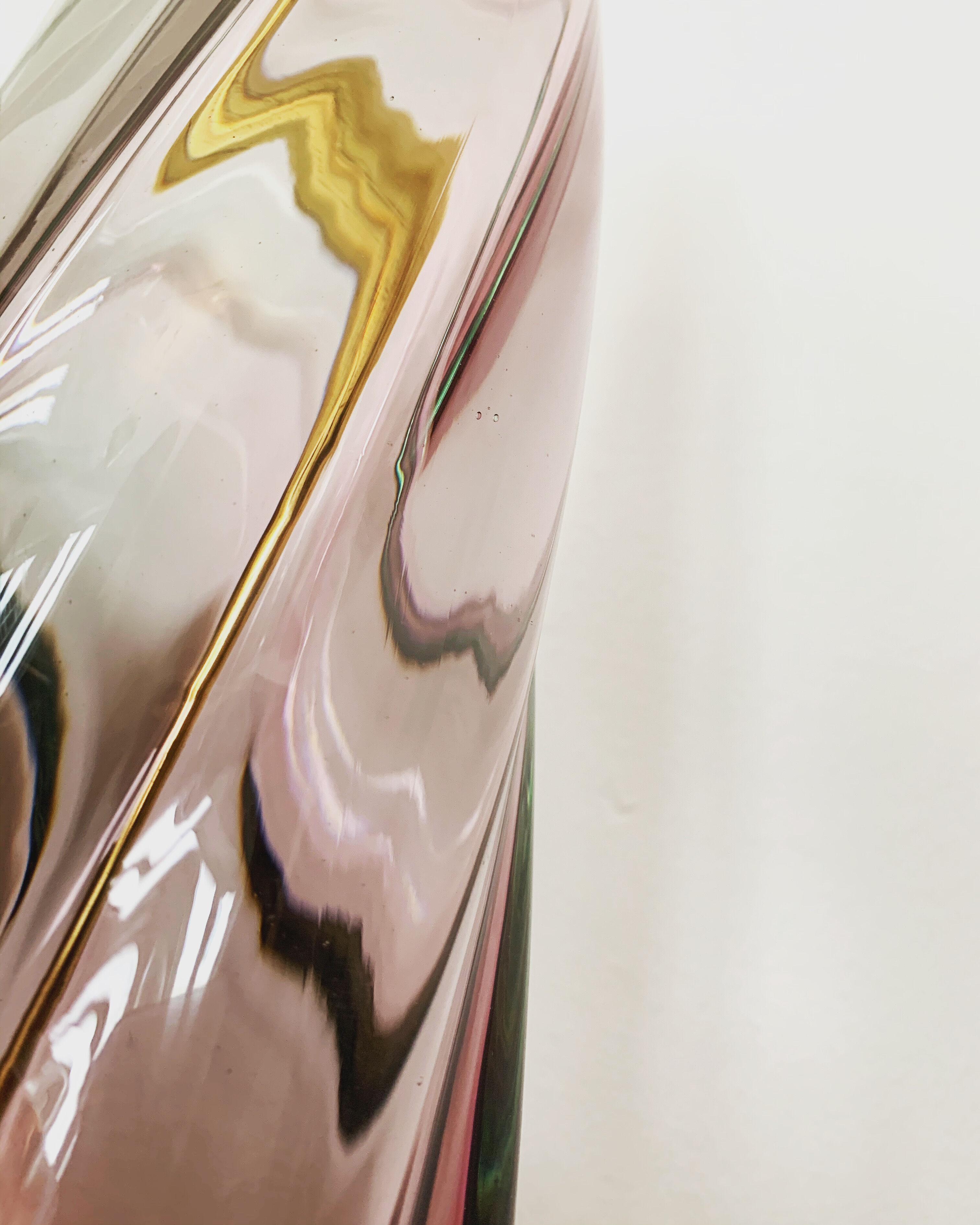 Large Murano glass table lamp