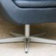 Scandinavian armchair swedese in leather (1970s). very good condition.