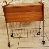 Worker on wheels vintage work box from the 60s