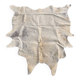Large Vintage Blonde Cowhide Rug, 1950s
