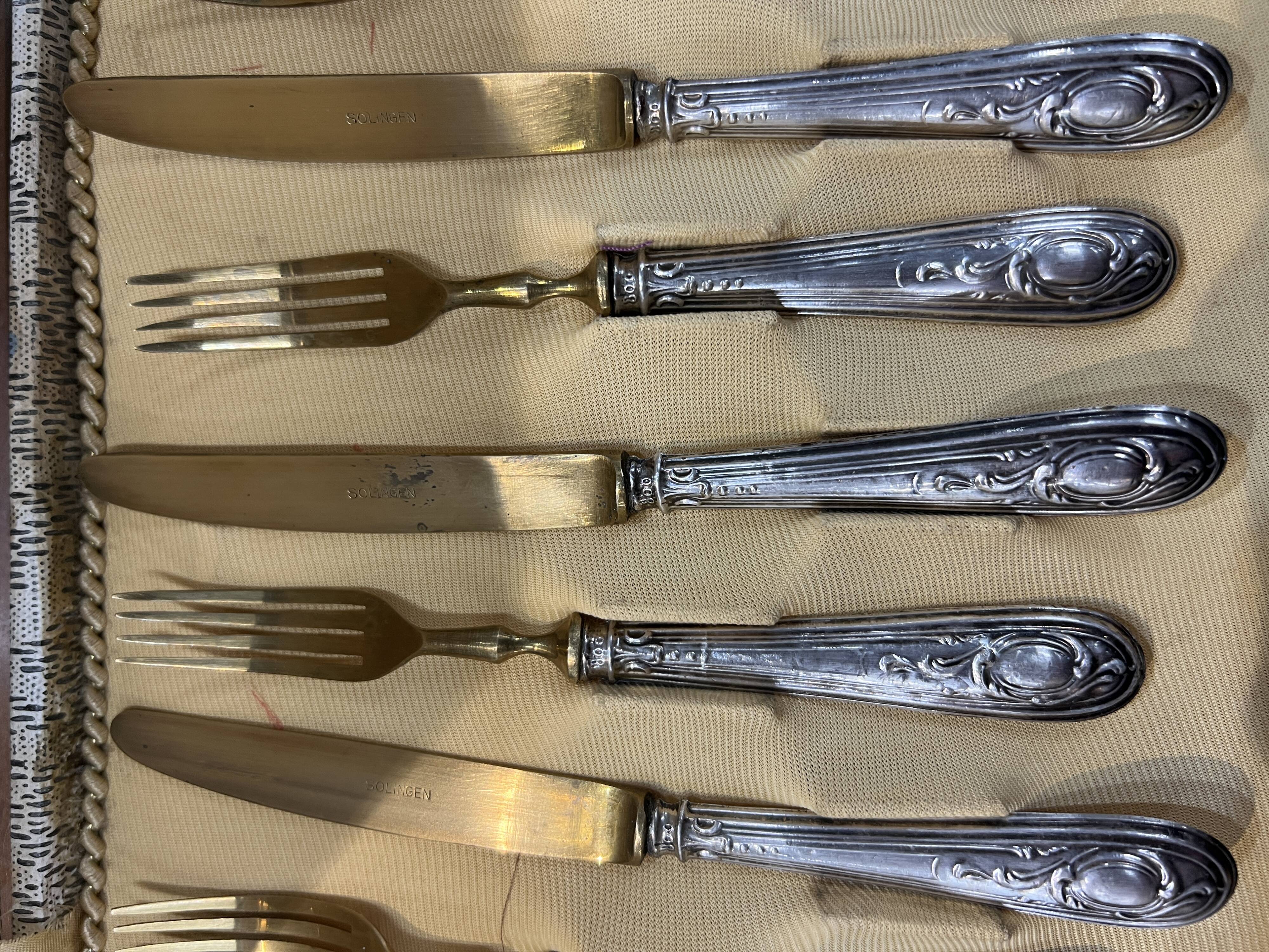 Dessert service 12 pieces Rostfrei Solingen