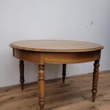 Wooden round table