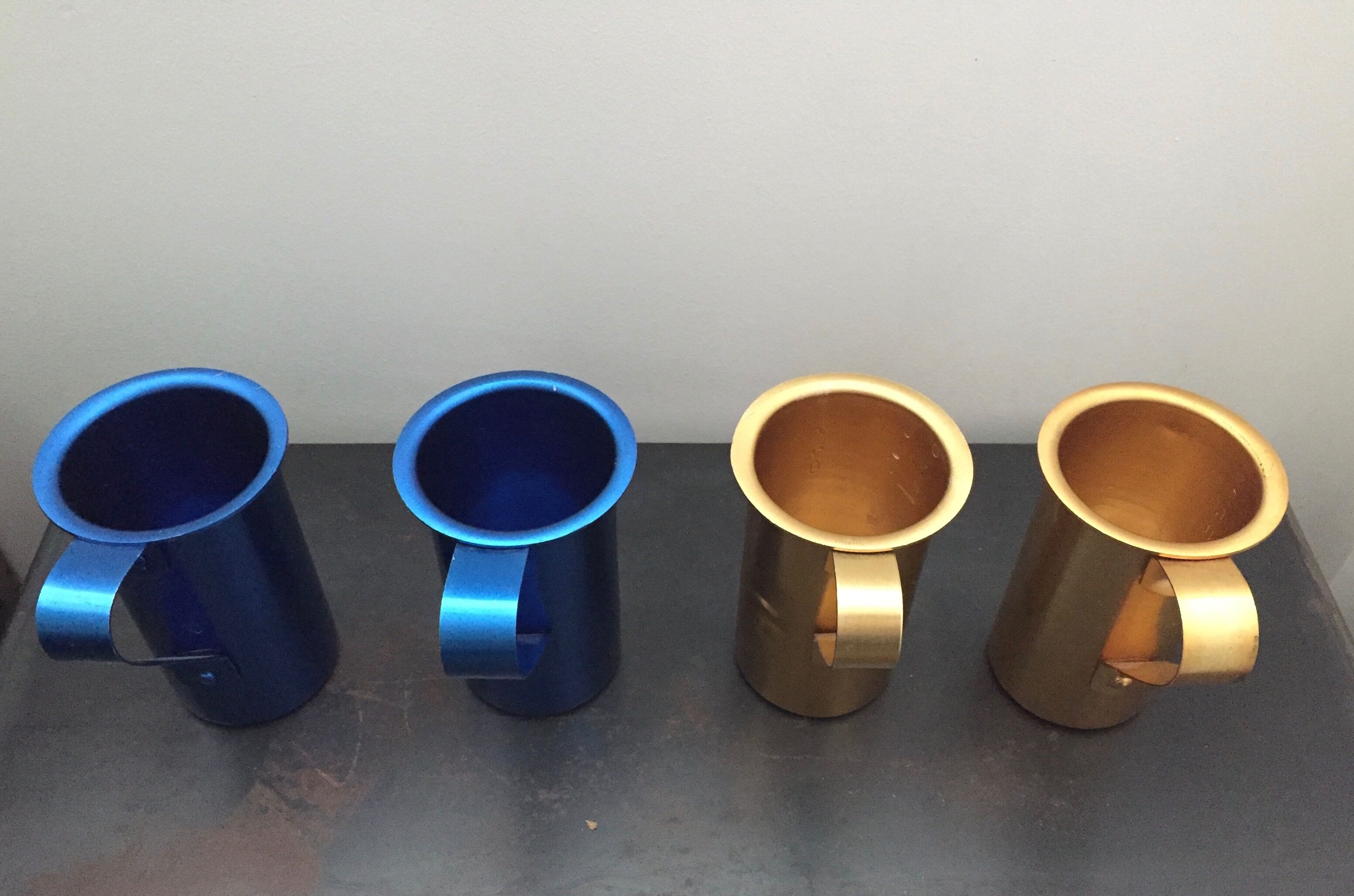 Lot of four pitchers 25 cl original bistros in Greece