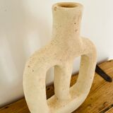 Moroccan pottery Tamegroute blanche